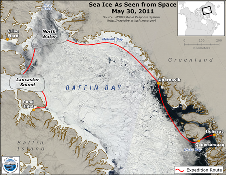 Arctic Sea Ice Map Arctic Sea Ice Map